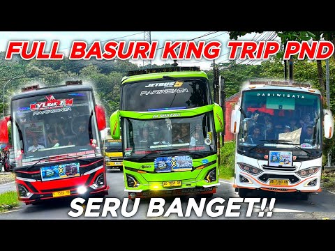 MERIAH FULL BASURI TELOLET 🥳 KING TRIP ULIN KA PANGANDARAN SERU BANGET❗