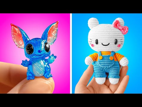 KERAJINAN FIDGET DIY 😻 PROYEK MENYENANGKAN UNTUK DILAKUKAN DI RUMAH! 💙🎨