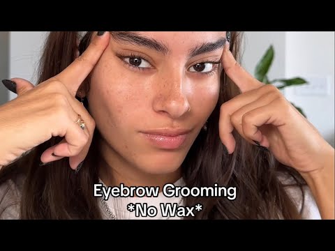 Grooming my eyebrows ✂️