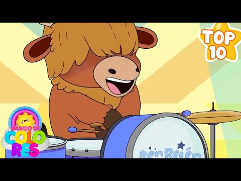 1 HORA🎵 | ¡Top Momentos Divertidos de Aventuras Infantiles 🐒🌈!✨🎵| Mundo de Colores🎈🎉