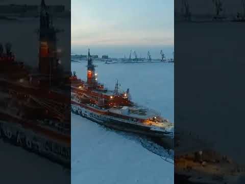 😳  Первая в мире плавучая атомная теплоэлектростанция #shorts