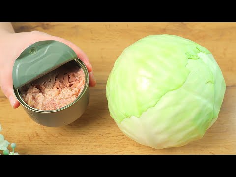 Burn belly fat easily. My mom lost 20 kg in a month. Healthy diet. Cabbage recipe