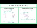 Dividing Polynomials with Long Division Techniques