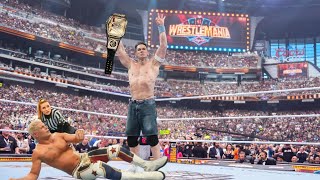 John Cena WINS Undipsuted Championship At WWE Wrestlemania 41