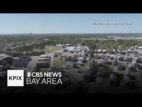 YouTube video thumbnail: Bay Area Nonprofit Wants to Create Permanent Housing Community for Homeless Residents