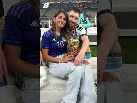 Sabías que Antonella está enseñando a Messi a hablar Inglés?😱⚽️ #futbol  #messi
