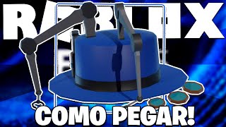 COMO PEGAR TOP HAT GRÁTIS ROBLOX
