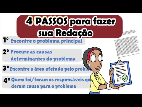 4 PASSOS para fazer uma REDAÇÃO sem saber nada do tema | Desenhando a Solução