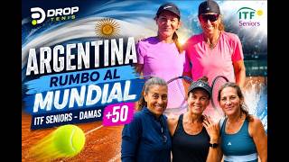 Argentina rumbo al Mundial ITF Seniors 2026 – Damas +50