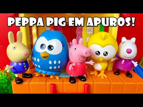 Peppa Pig Está Em Perigo! Vamos Ajudá-la a Escapar!