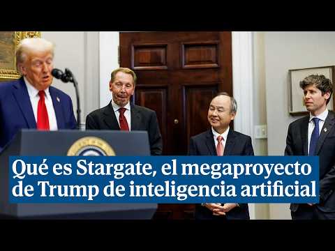 Qué es Stargate, el megaproyecto de Trump de inteligencia artificial para competir contra China