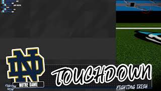 SFG - #11 Notre Dame FIGHTING IRISH (4-4) vs #12 North Carolina TAR HEELS (4-4)