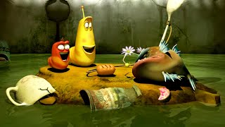 Larva Fishing 🎣 | Funny Cartoon Adventure for Kids