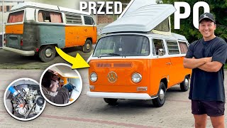 😱 Kupiłem VW T2 Westfalia z 1968. roku! Pełna metamorfoza: