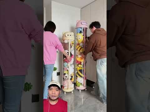 Botol tempat penyimpanan boneka 😂
