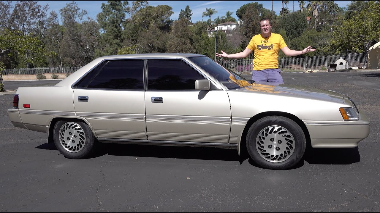 The 1990 Mitsubishi Sigma Is the Weird Luxury Sedan You ve Never Heard Of