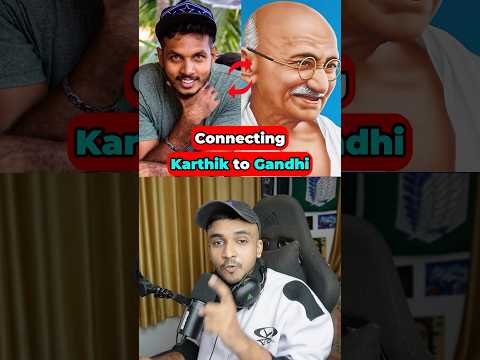 Connecting Karthik Surya to Mahatma Gandhi in Under 1 Minute! 🔗