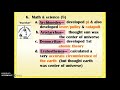 Greek Contributions to Science and Mathematics