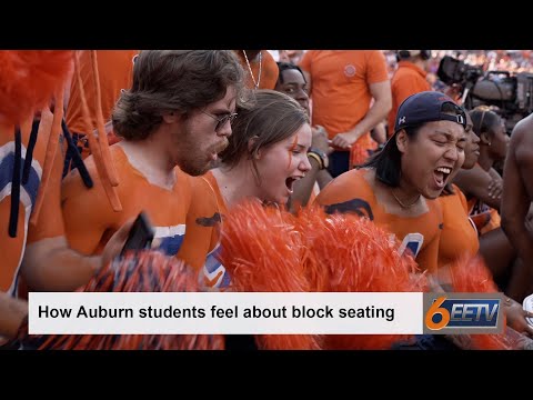 Auburn students react to elimination of block seating for ULM Football Game