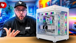 PC Gamer Branco Perfeito em 2025! Jogue QUALQUER JOGO em Quad HD!