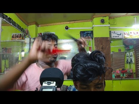 ASMR REAL Barbershop Haircut ✂️
