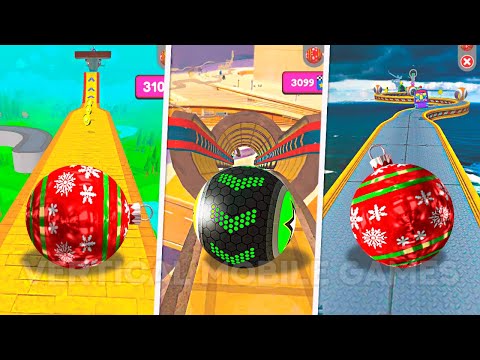 Going Balls - Holidays Ball Speed Run Through New Worlds