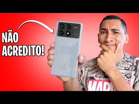 POCO X6 PRO NA BLACK  - DESCULPA, MAS PRECISO FALAR ISSO