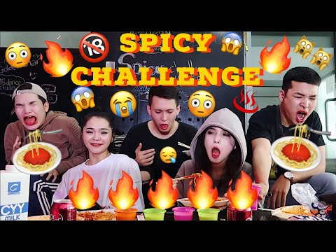 Spicy Challenge 🤒😪🤧🤤😂 | Jason &  Jayel | With / Muana, Biggie, Tulgaa