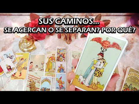 ✨Nuestros Caminos 🛣 Se Acercan o Se Separan? 💥 Por Qué? 🔮 Almas Gemelas//Ex's 🔥 #tarot