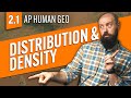 Understanding Population Distribution and Density