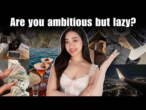 how to SUCCEED when you’re AMBITIOUS but LAZY (no bs) + free Notion template