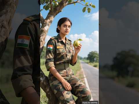 Lady Soldier rescues Grandfather and avenges him 😭 #ai #army #save #revenge