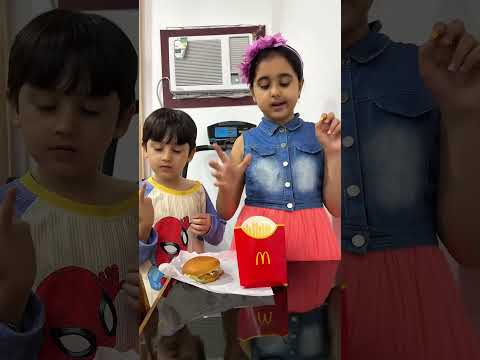 هذي الحركه انا ما احبهاا 🍔🍟 #shorts