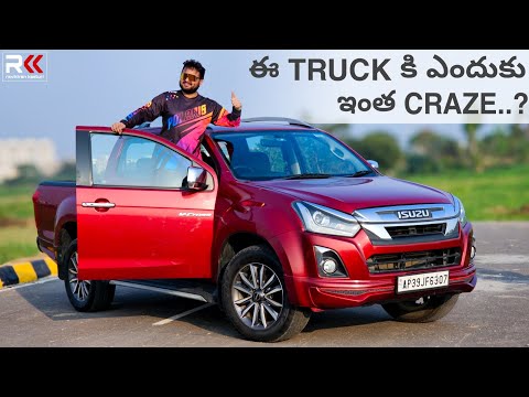 Isuzu D-MAX Detailed Practical Review Telugu |Who should buy this? #ravikirankasturi