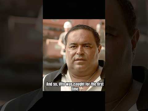 And so, Vito was caught for the first time#thesopranos #shorts #shortvideo #series #fouryou