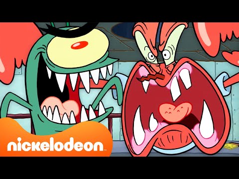 SpongeBob | 60 MINUTEN Mr. Krabs & Plankton 🦀👁️  | ‪@SpongeBobOfficial‬ | Nickelodeon Deutschland