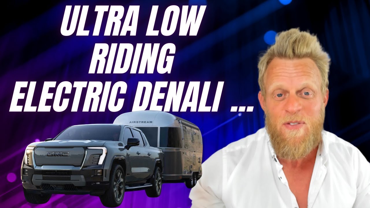 GMC Sierra EV Denali revealed with tyres nearly touching the guards…