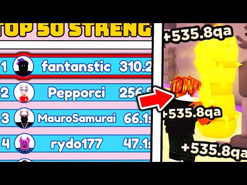 I RACED #1 LEADERBOARD PLAYER To BEAT Roblox Arm Wrestle Simulator..