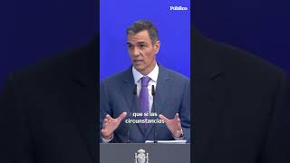 Pedro Sánchez: "La hambruna en Gaza es una vergüenza para toda la humanidad"
