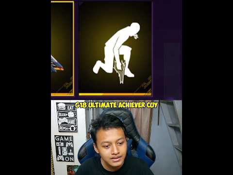 Bocoran Emote Evo Gun G18 Ultimate Achiever #freefire #shorts