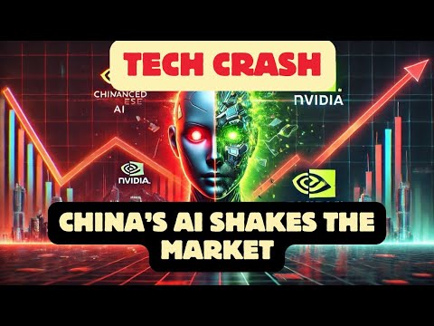 DeepSeek China AI Artificial intelligence cause US tech firms market selloff $$$ 1 trillion in 1 day