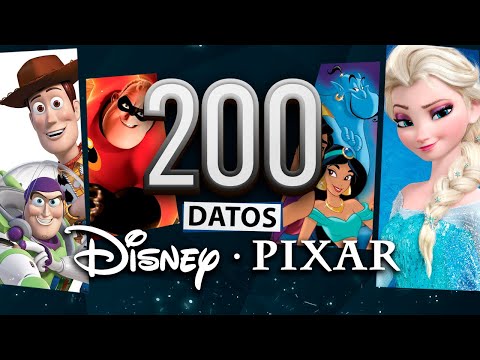 200 DATOS de DISNEY / PIXAR | #Disney #Pixar