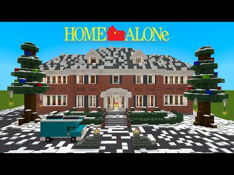 How to Build the HOME ALONE House in Minecraft | PART 2