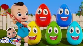 Surprise Eggs Kids Songs | Nursery Rhymes & Kids Songs