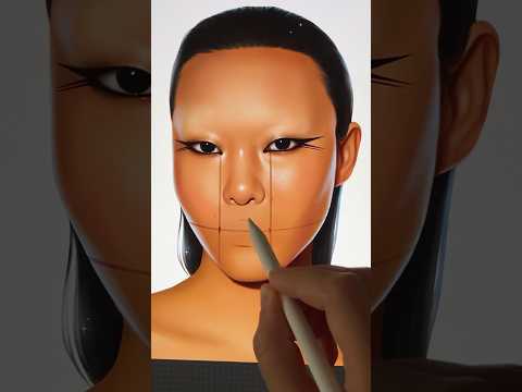 Lips tutorial 💋 #digitalart #howtodraweasy