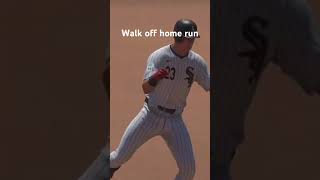 Walk off home run by Andrew Benintendi