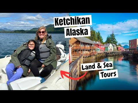 THIS IS AN ADVENTURE!! Ketchikan by Zodiac!! (Alaska Cruise)