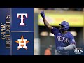Astros vs Rangers Game Analysis