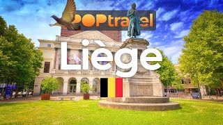 LIEGE, Belgium 🇧🇪 - 4K HDR walking tour with captions