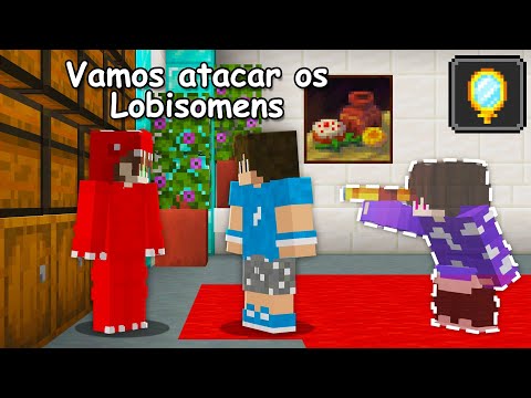 ESPIONEI A BASE SECRETA DOS CAÇADORES - Minecraft Absurdo